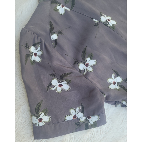 Storia gray floral dress - Picture 13 of 16